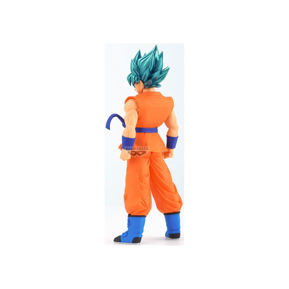 BANPRESTO DRAGON BALL SUPER BLOOD OF SAIYANS SON GOKU GOD STATUE FIGURE