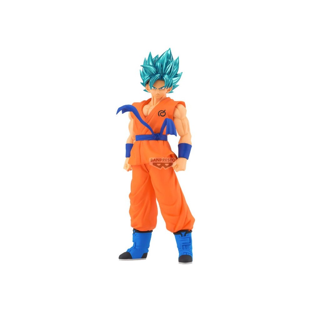 DRAGON BALL SUPER BLOOD OF SAIYANS SON GOKU GOD STATUA FIGURE BANPRESTO