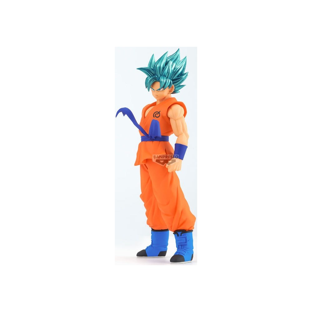 DRAGON BALL SUPER BLOOD OF SAIYANS SON GOKU GOD STATUA FIGURE BANPRESTO