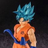 BANPRESTO DRAGON BALL SUPER BLOOD OF SAIYANS SON GOKU GOD STATUE FIGURE