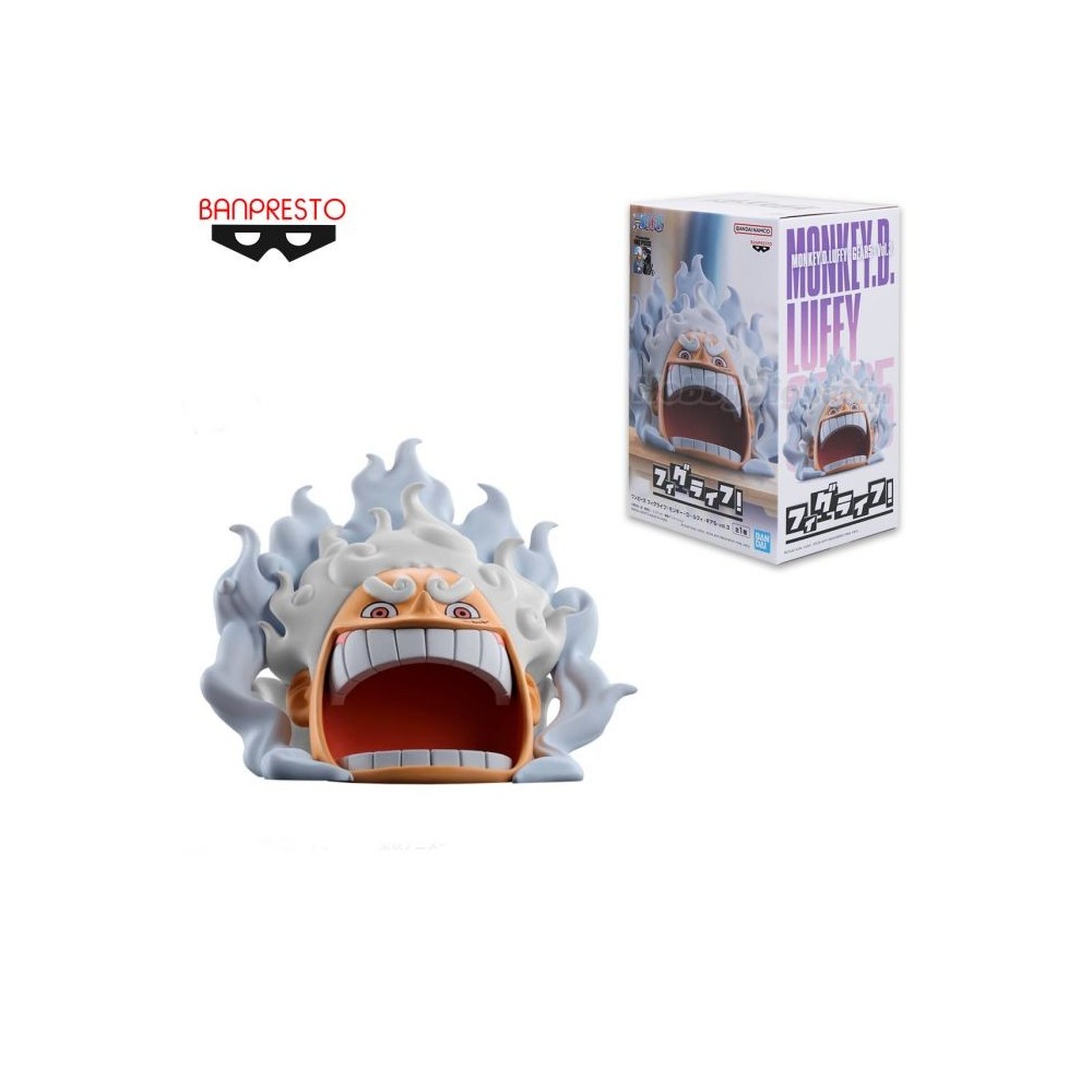 ONE PIECE FIGLIFE MONKEY D. LUFFY GEAR 5 VOL.3 STATUA FIGURE BANPRESTO