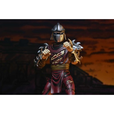 TEENAGE MUTANT NINJA TURTLES MIRAGE COMICS BATTLE DAMAGED SHREDDER ACTION FIGURE NECA