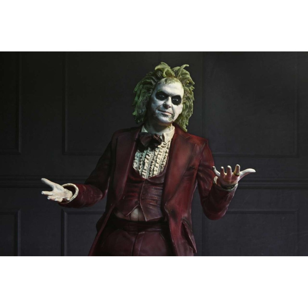 BEETLEJUICE BEETLEJUICE ULTIMATE RED TUXEDO BETTLEJUICE ACTION FIGURE NECA
