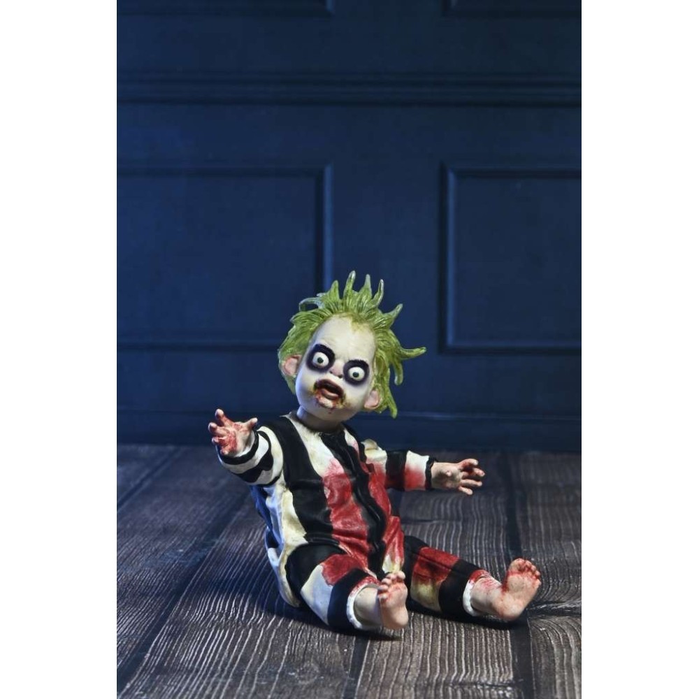NECA BEETLEJUICE BEETLEJUICE ULTIMATE RED TUXEDO BETTLEJUICE PVC ACTION FIGURE