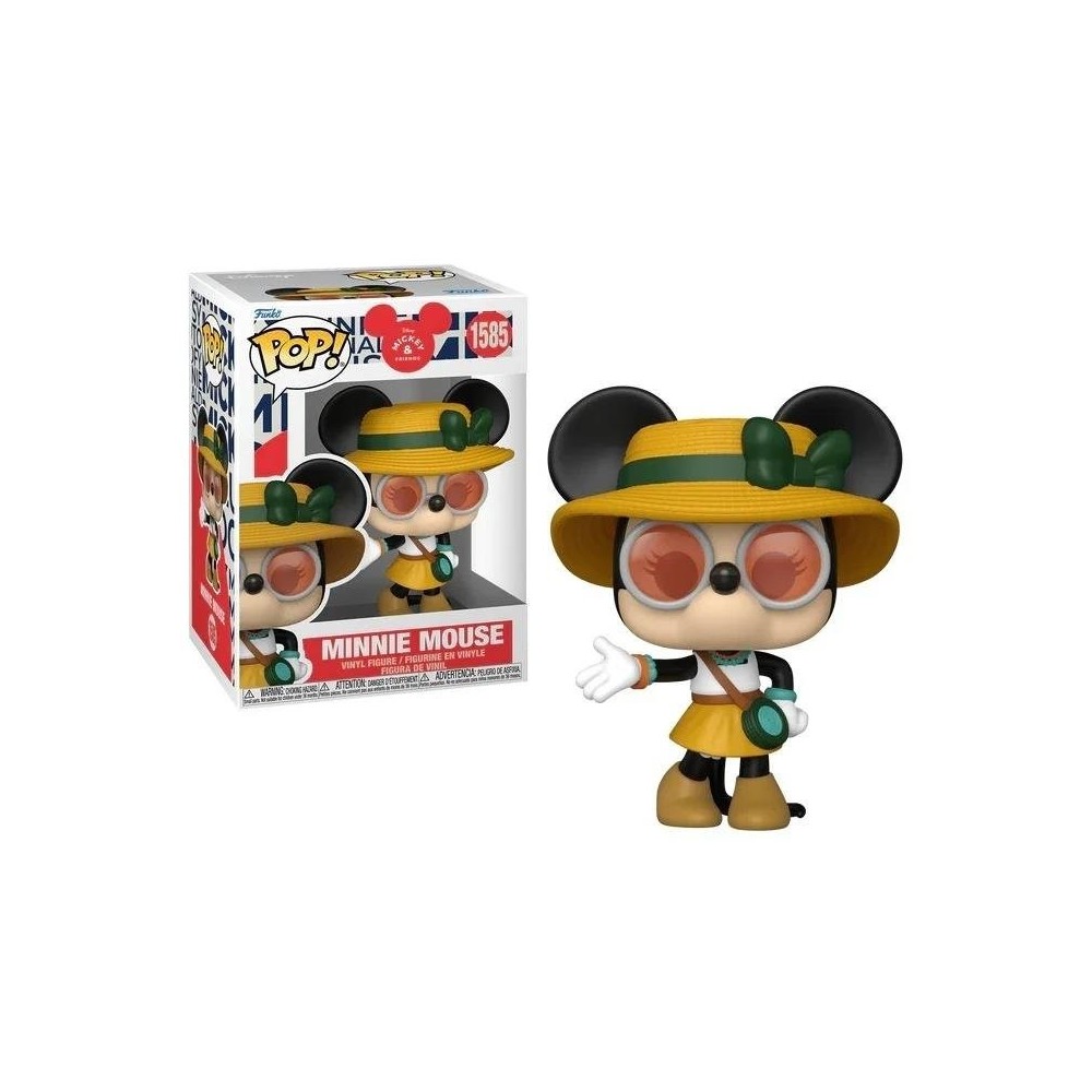 FUNKO FUNKO POP! DISNEY MICKEY AND FRIENDS MINNIE MOUSE (SPRING FEST) BOBBLE HEAD FIGURE