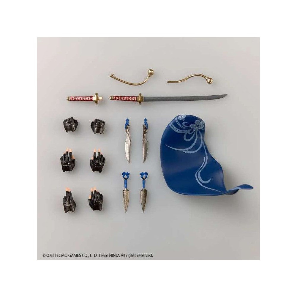 KAITENDOH REVOLTECH A.Y. NINJA GAIDEN 3 KASUMI 15CM PVC ACTION FIGURE