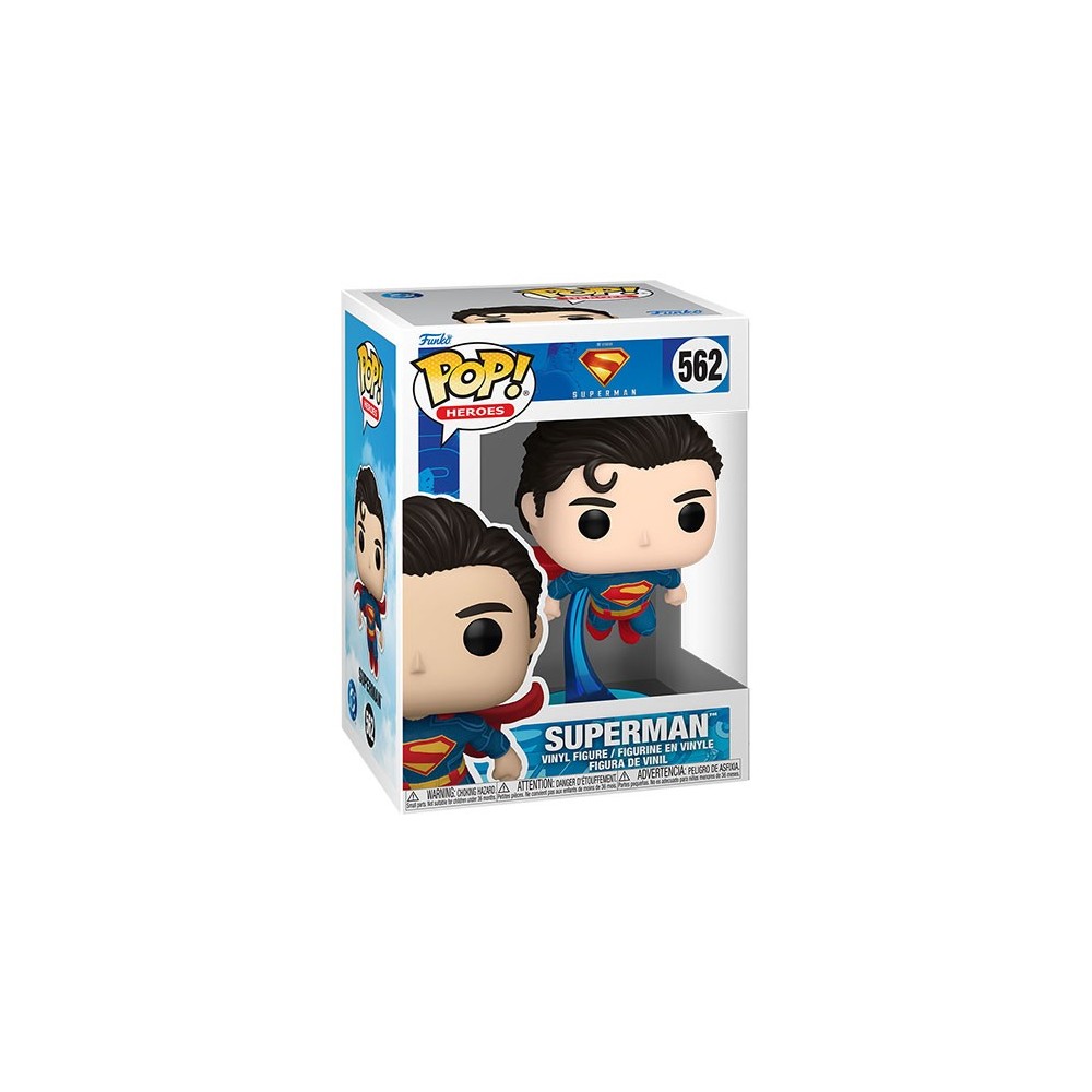 FUNKO POP! SUPERMAN 2025 MOVIE BOBBLE HEAD FIGURE FUNKO