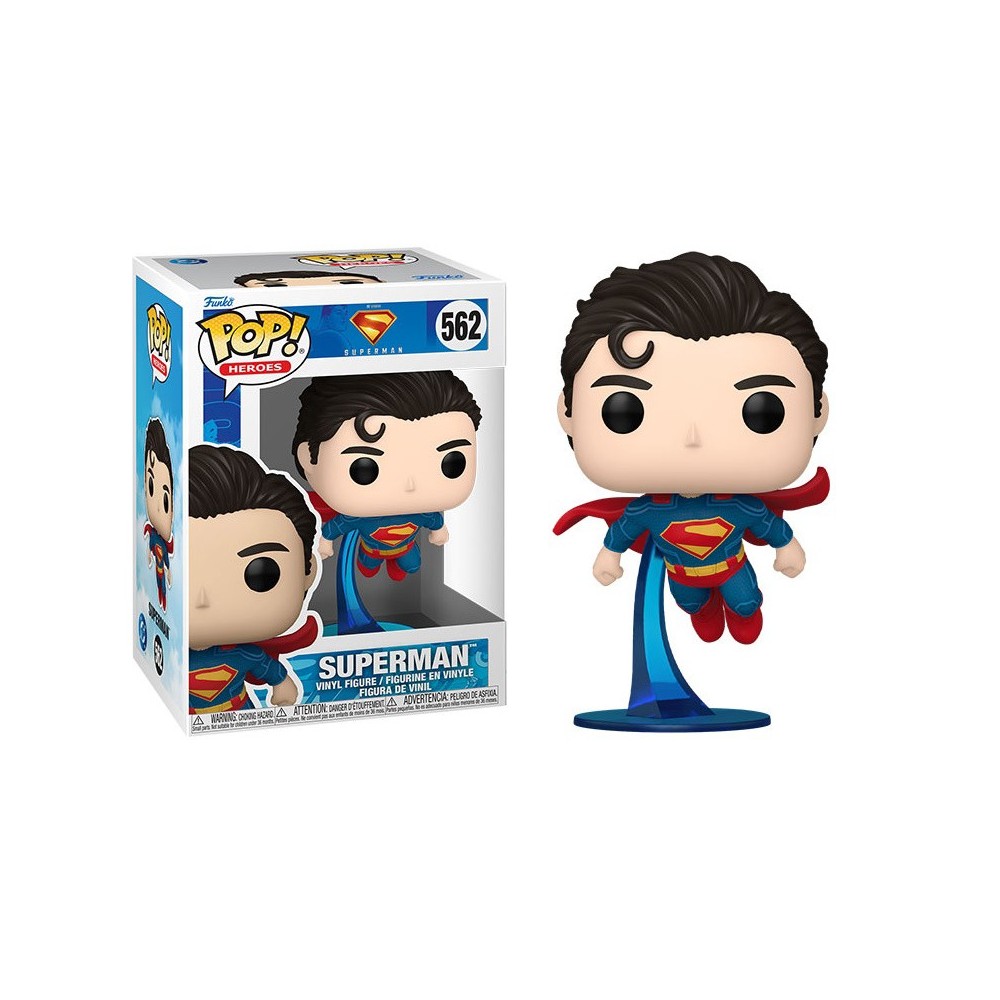FUNKO POP! SUPERMAN 2025 MOVIE BOBBLE HEAD FIGURE FUNKO