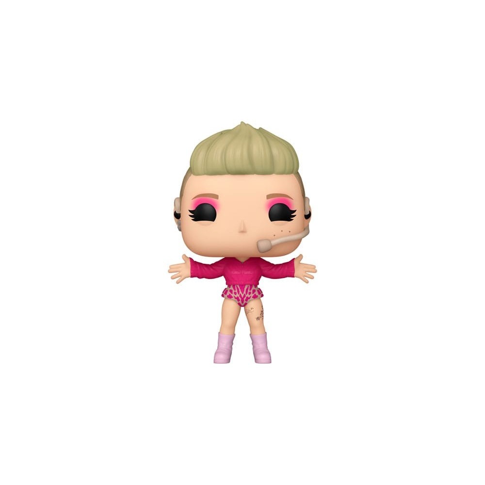 FUNKO POP! ROCKS PINK BOBBLE HEAD FIGURE FUNKO