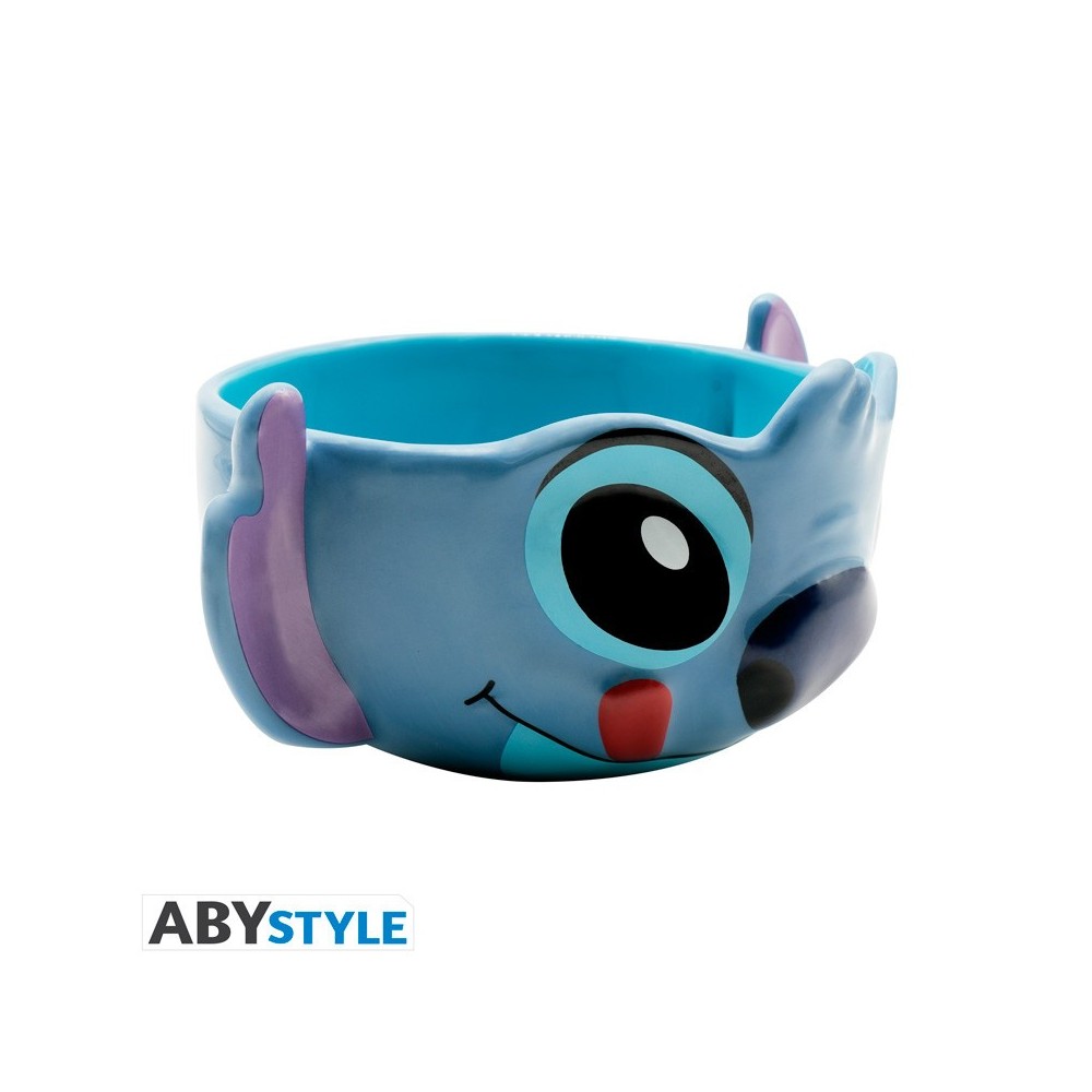 DISNEY STITCH HEAD 3D TAZZA BOWL 500ML ABYSTYLE