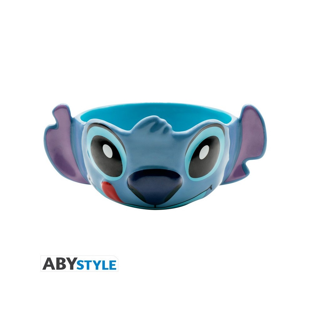 DISNEY STITCH HEAD 3D TAZZA BOWL 500ML ABYSTYLE