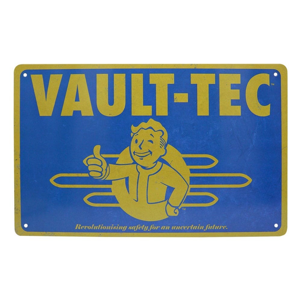 FANATTIK FALLOUT BRANDS SET 3X TIN SIGNS 18X28CM