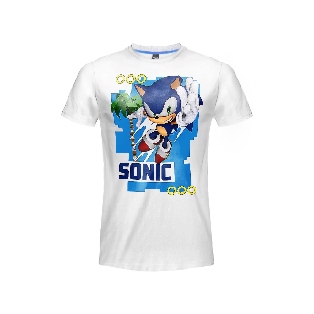MAGLIA T SHIRT SONIC THE HEDGEHOG