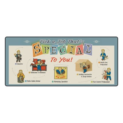 FALLOUT JOB SPECIAL TO YOU XXL MOUSEMAT 80X35CM TAPPETINO DA GIOCO DEVPLUS