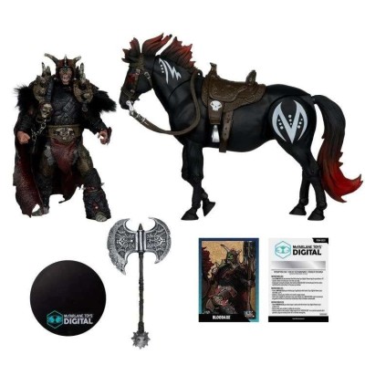 SPAWN THE BLOODAXE WITH HORSE 2-PACK ACTION FIGURE MC FARLANE