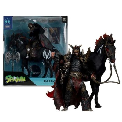 SPAWN THE BLOODAXE WITH HORSE 2-PACK ACTION FIGURE MC FARLANE