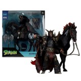 MC FARLANE SPAWN THE DARK AGES THE BLOODAXE WITH HORSE 2-PACK ACTION FIGURE