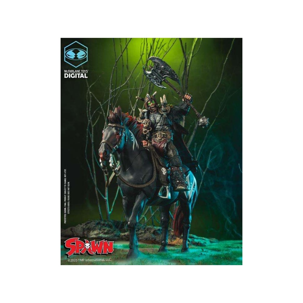 SPAWN THE BLOODAXE WITH HORSE 2-PACK ACTION FIGURE MC FARLANE
