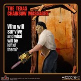 MEZCO TOYS THE TEXAS CHAINSAW MASSACRE 5 POINTS LEATHERFACE PVC ACTION FIGURE