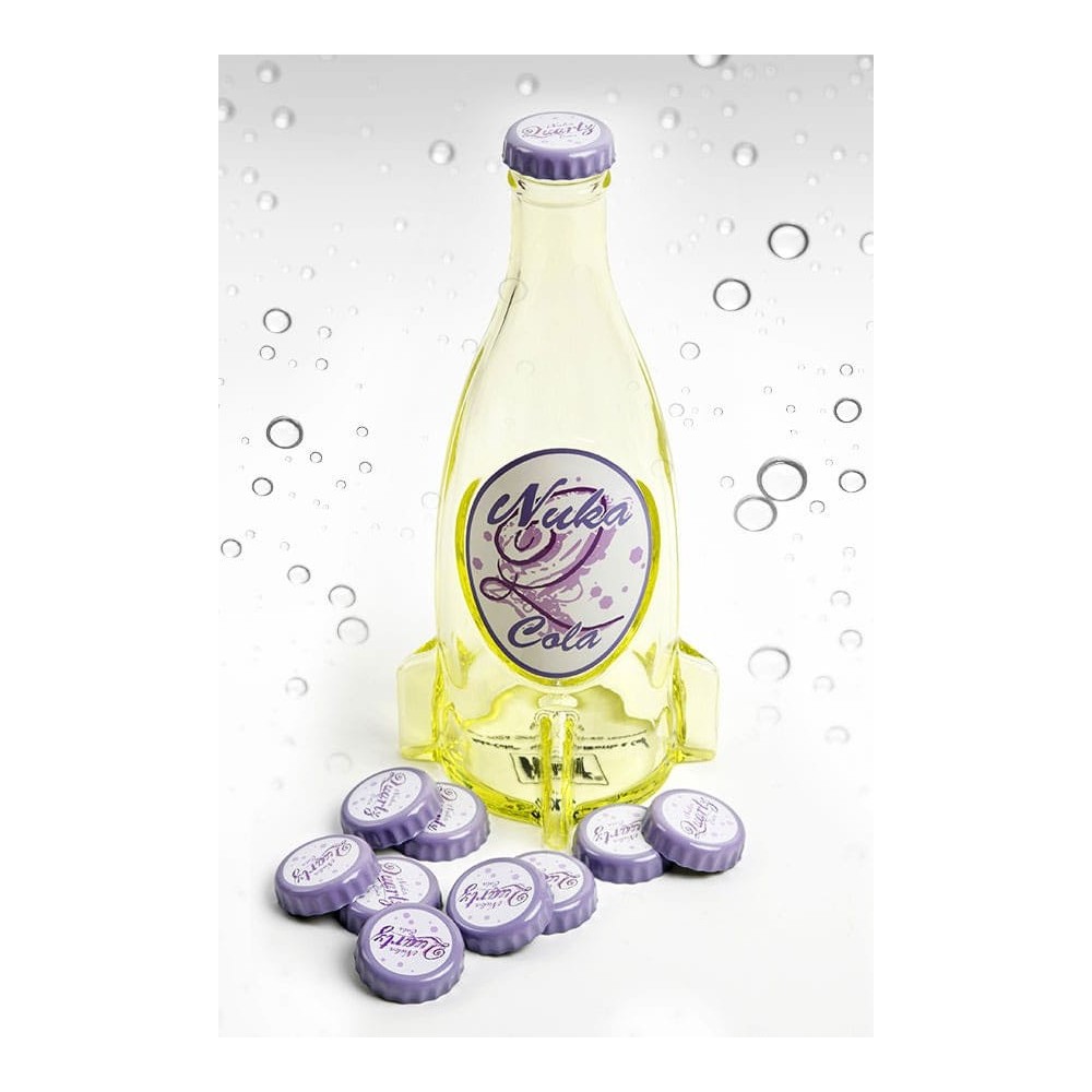 FALLOUT NUKA QUARTZ BOTTLE AND CAPS REPLICA DEVPLUS