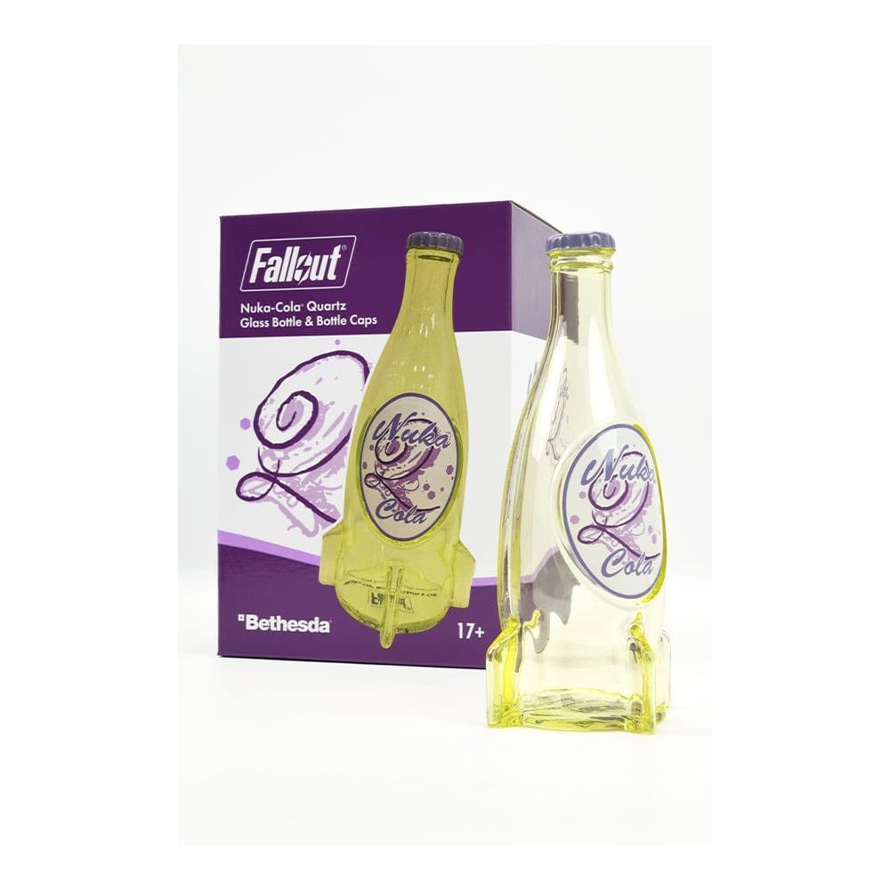 FALLOUT NUKA QUARTZ BOTTLE AND CAPS REPLICA DEVPLUS