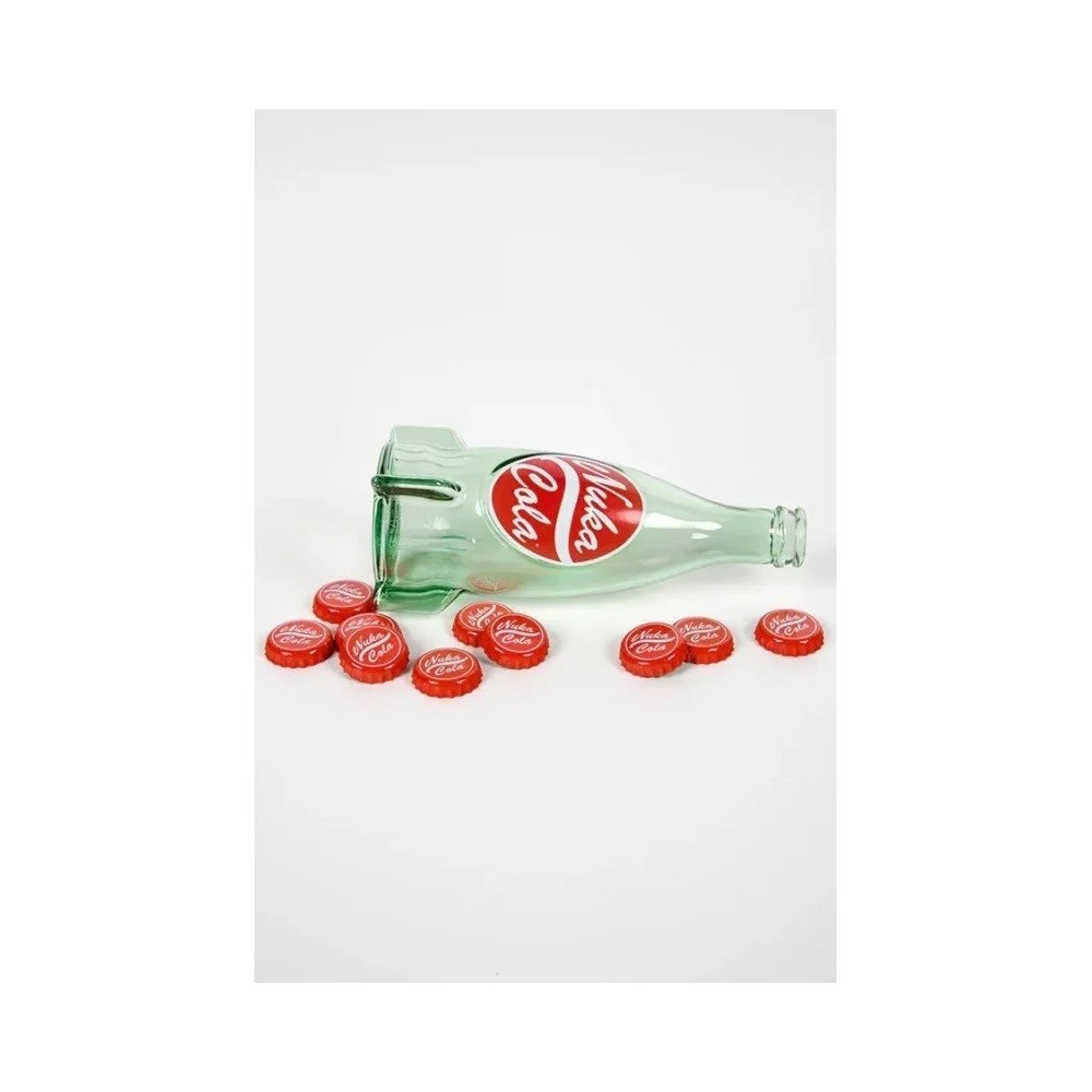 FALLOUT NUKA COLA BOTTLE AND CAPS REPLICA DEVPLUS