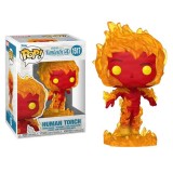 FUNKO FUNKO POP! MARVEL FANTASTIC FOUR HUMAN TORCH BOBBLE HEAD FIGURE
