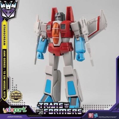 TRANSFORMERS GENERATION ONE STARSCREAM MODEL KIT AMK ACTION FIGURE YOLOPARK