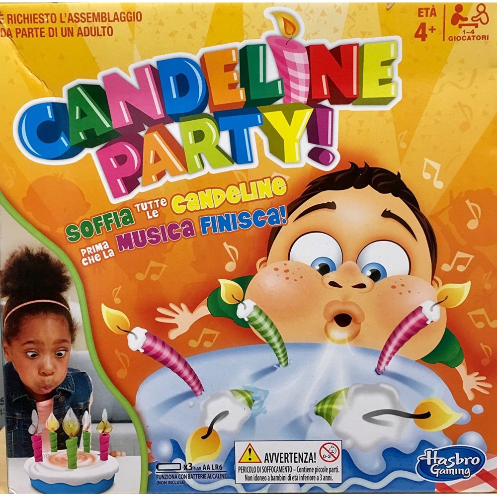 CANDELINE PARTY! - GIOCO DA TAVOLO ITALIANO  HASBRO