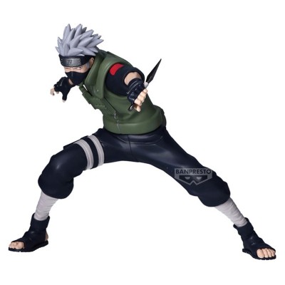 BANPRESTO NARUTO SHIPPUDEN VIBRATION STARS HATAKE KAKASHI STATUE FIGURE