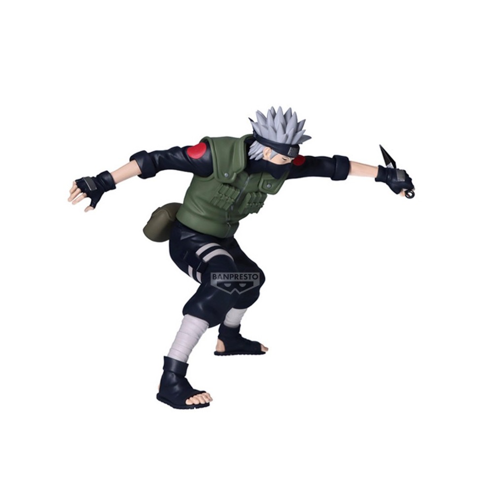BANPRESTO NARUTO SHIPPUDEN VIBRATION STARS HATAKE KAKASHI STATUE FIGURE