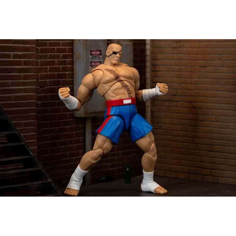 ULTRA STREET FIGHTER II SAGAT ACTION FIGURE JADA TOYS