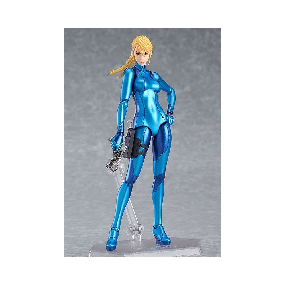 GOOD SMILE COMPANY METROID OTHER M SAMUS ARAN ZERO SUIT FIGMA SERIES PVC ACTION FIGURE