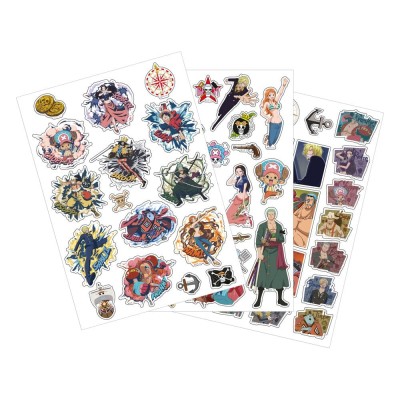 KIDS LICENSING ONE PIECE STICKERS SET
