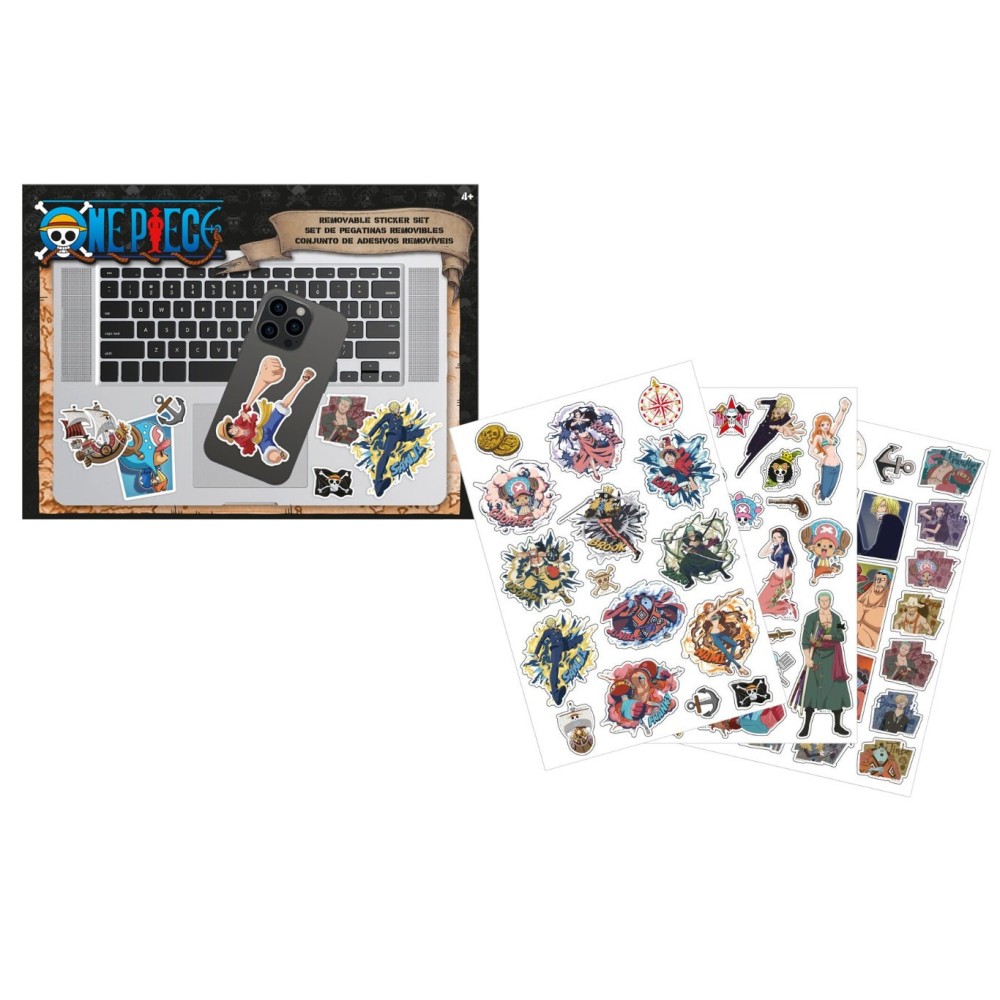 KIDS LICENSING ONE PIECE STICKERS SET