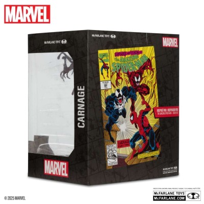 MC FARLANE MARVEL COLLECTION PVC STATUE CARNAGE (AMAZING SPIDER-MAN 362) 1/10 STATUE PVC FIGURE