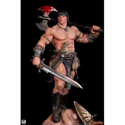 PCS PREMIUM COLLECTIBLES STUDIOS CONAN 1:4 SCALE RESIN STATUE FIGURE