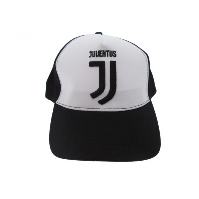 CAPPELLO BASEBALL CAP F.C. JUVENTUS UFFICIALE BIANCO NERO
