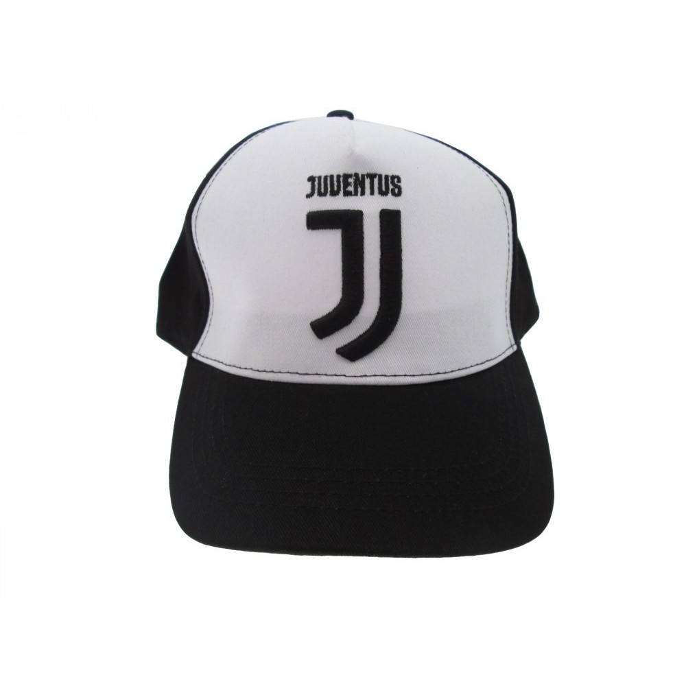CAPPELLO BASEBALL CAP F.C. JUVENTUS UFFICIALE BIANCO NERO