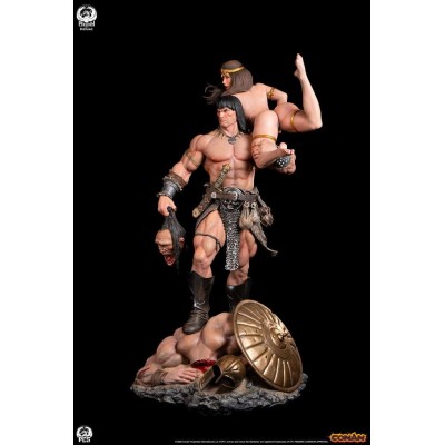 PCS PREMIUM COLLECTIBLES STUDIOS CONAN 1:4 SCALE RESIN STATUE DELUXE VERSION FIGURE