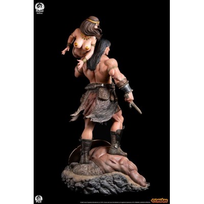 PCS PREMIUM COLLECTIBLES STUDIOS CONAN 1:4 SCALE RESIN STATUE DELUXE VERSION FIGURE