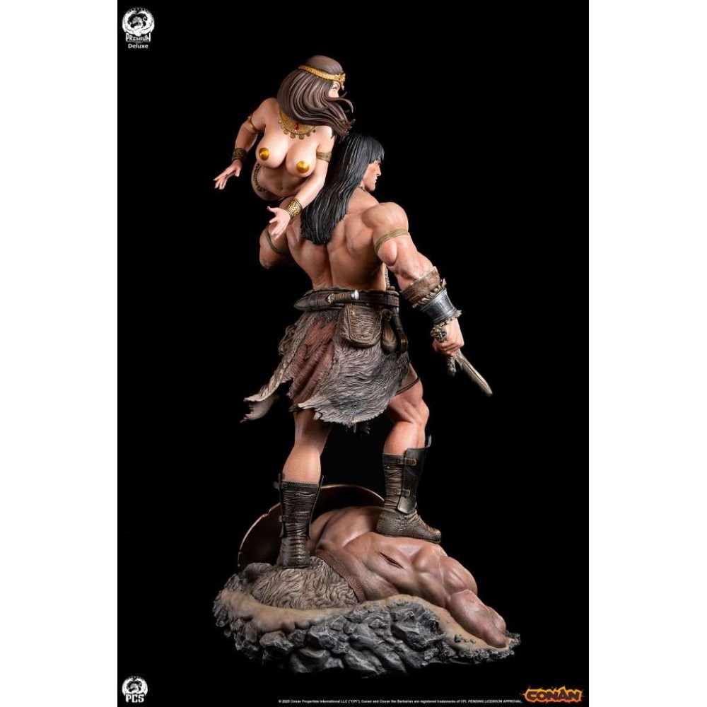 PCS PREMIUM COLLECTIBLES STUDIOS CONAN 1:4 SCALE RESIN STATUE DELUXE VERSION FIGURE