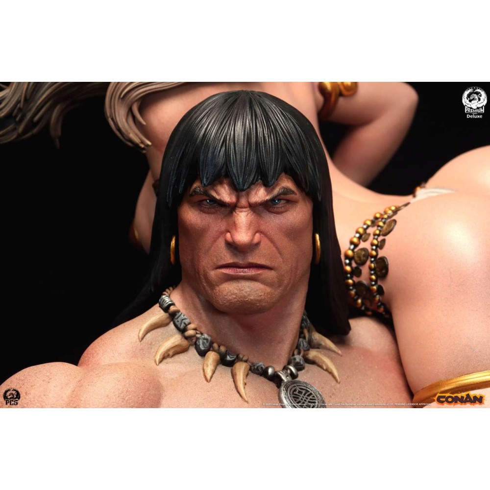 PCS PREMIUM COLLECTIBLES STUDIOS CONAN 1:4 SCALE RESIN STATUE DELUXE VERSION FIGURE