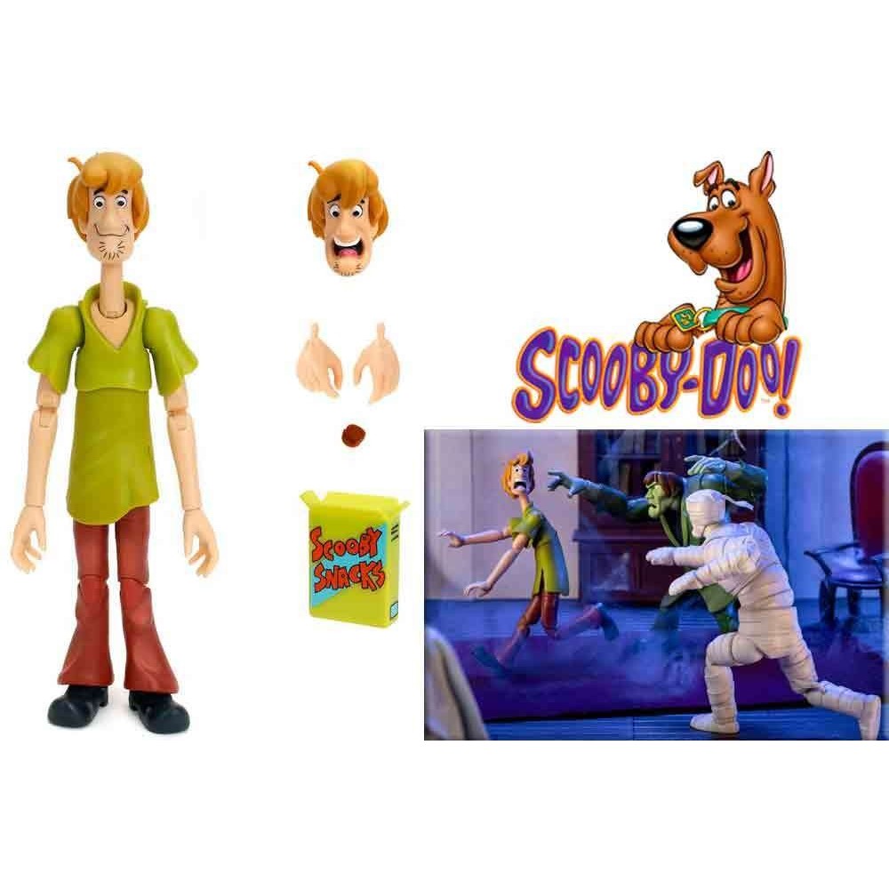 SCOOBY DOO SHAGGY DELUXE ACTION FIGURE JADA TOYS