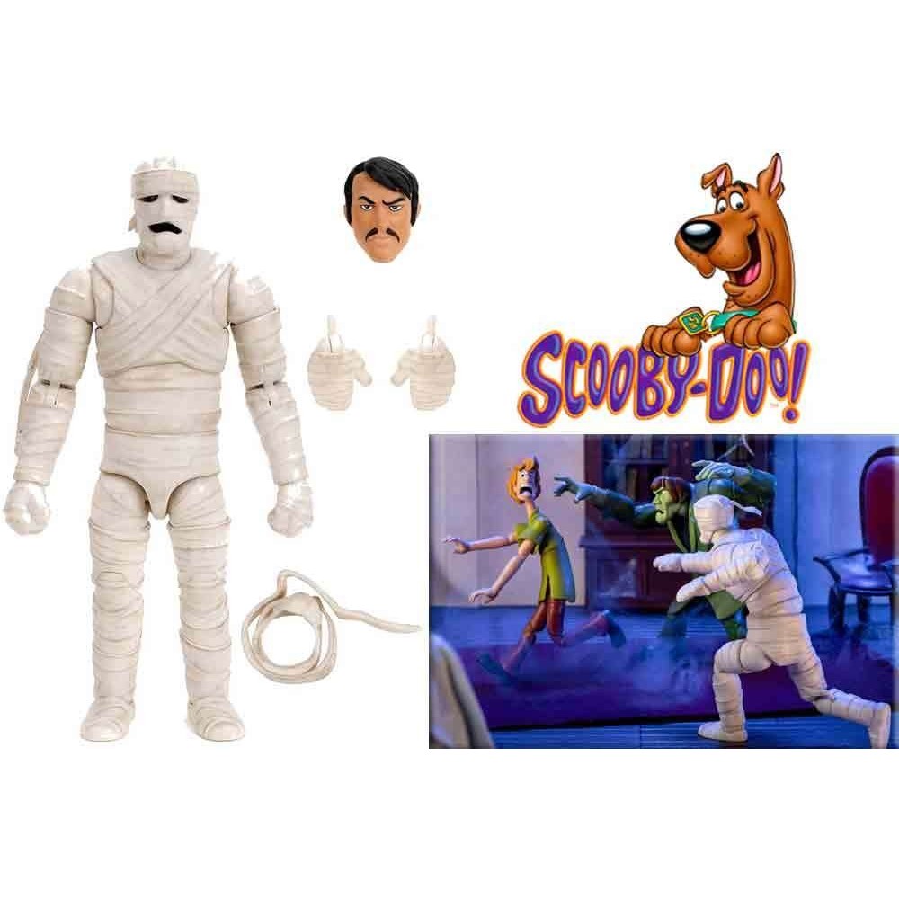 JADA TOYS SCOOBY DOO MUMMY OF ANKHA DE LUXE PVC ACTION FIGURE