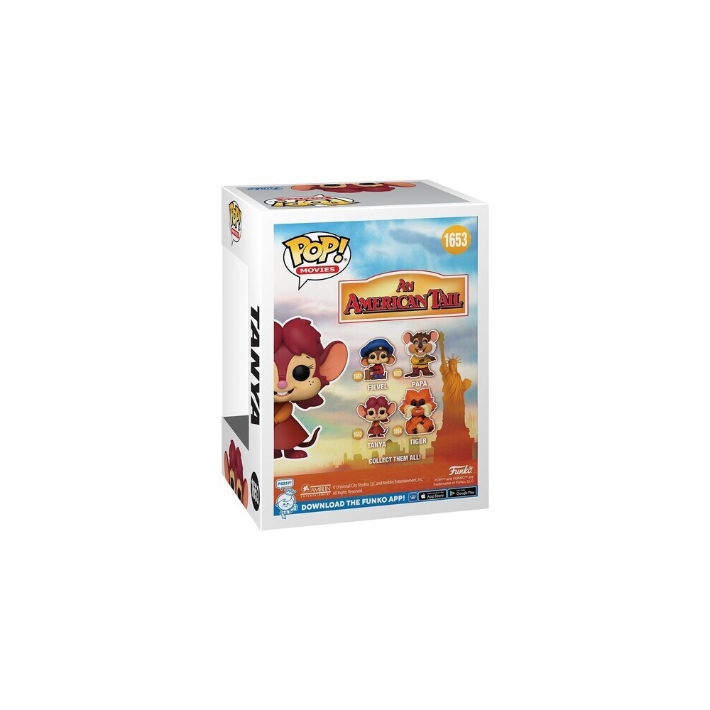 FUNKO FUNKO POP! AN AMERICAN TAIL TANYA BOBBLE HEAD FIGURE