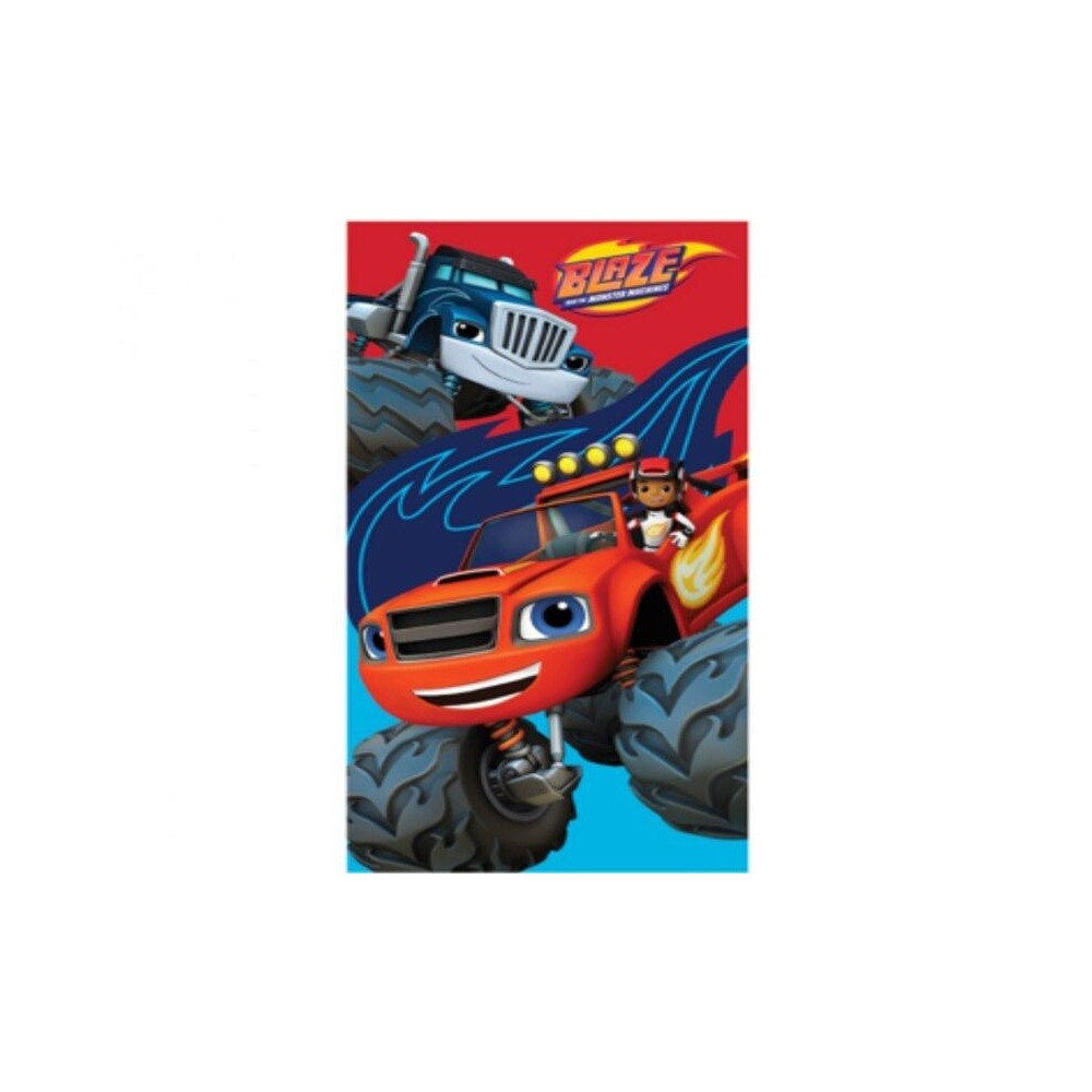 BLAZE E LE MEGAMACCHINE BLAZE E CRUSHER TELO DA MARE 140X70CM DISNEY