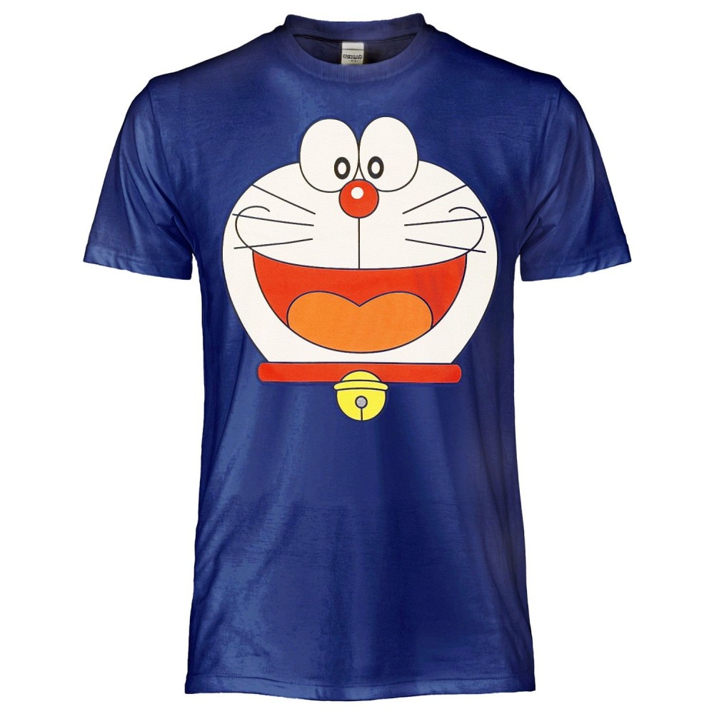 T SHIRT DORAEMON HEAD