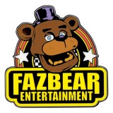 FANATTIK FIVE NIGHTS AT FREDDY'S FAZBEAR ENTERTAINMENT PIN BADGE LIMITED EDITION