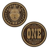 FANATTIK FIVE NIGHTS AT FREDDY'S FAZ TOKEN COLLECTIBLE COIN LIMITED EDITION